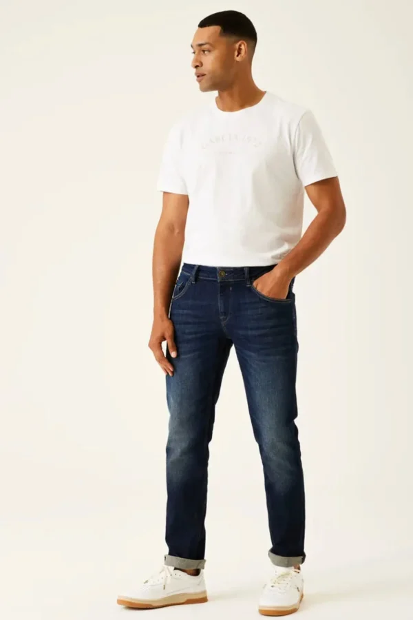 Denim-GARCIA RUSSO 611 TAPERED JEAN DARK USED