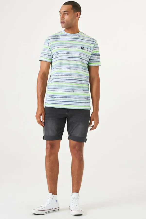 Tees & Tanks-GARCIA STRIPE T-SHIRT