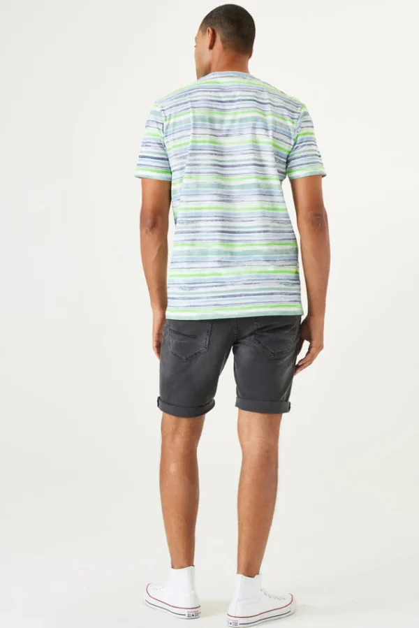 Tees & Tanks-GARCIA STRIPE T-SHIRT