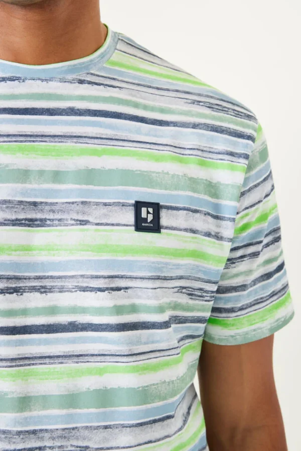 Tees & Tanks-GARCIA STRIPE T-SHIRT