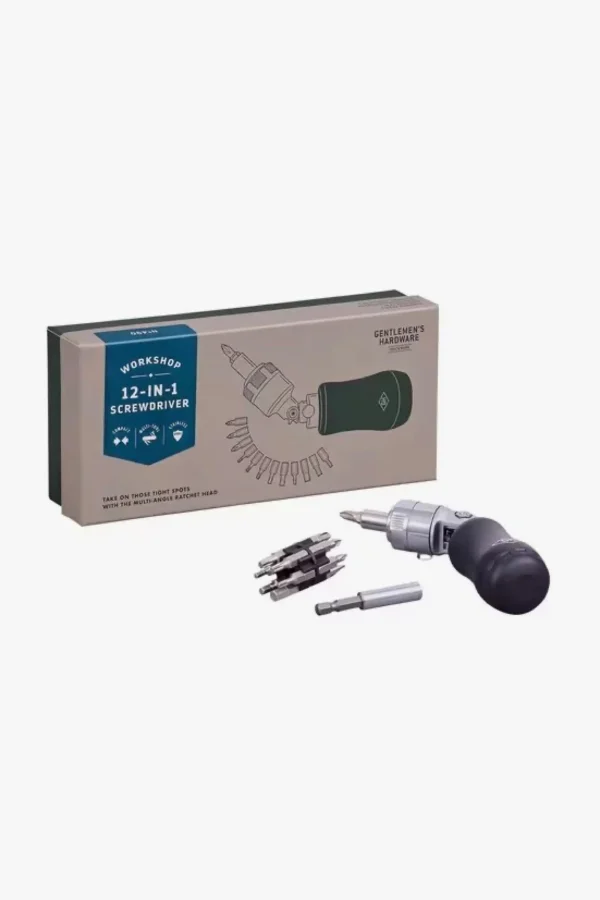 Gifts-GENTLEMEN'S HARDWARE 12 IN 1 SCREWDRIVER