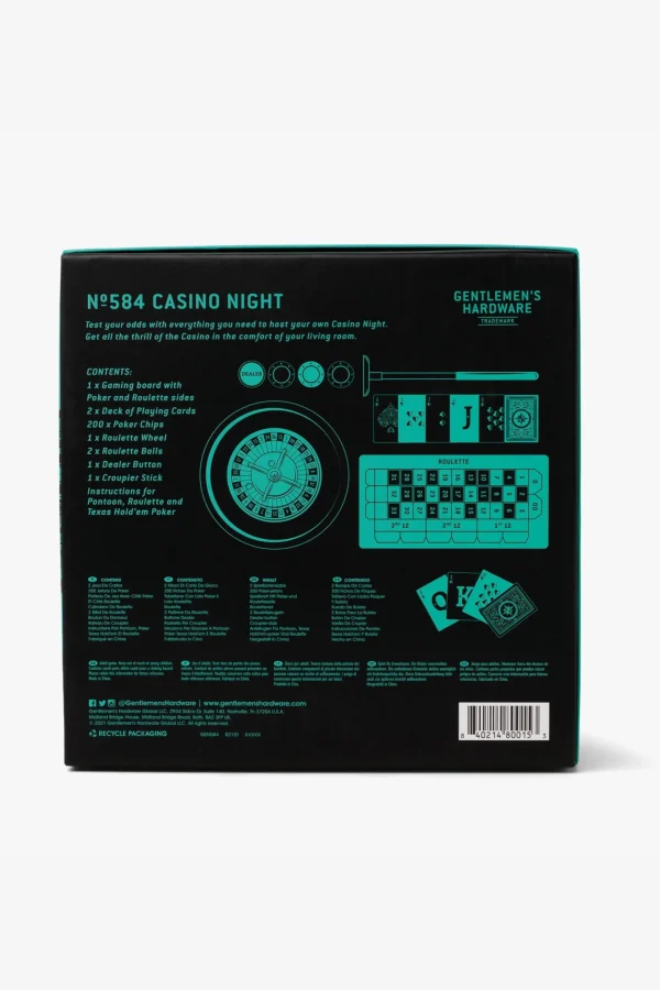 Gifts-GENTLEMEN'S HARDWARE CASINO NIGHT SET