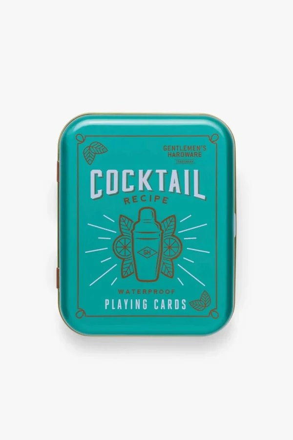 Gifts-GENTLEMEN'S HARDWARE COCKTAIL RECIPE PLAYING CARDS