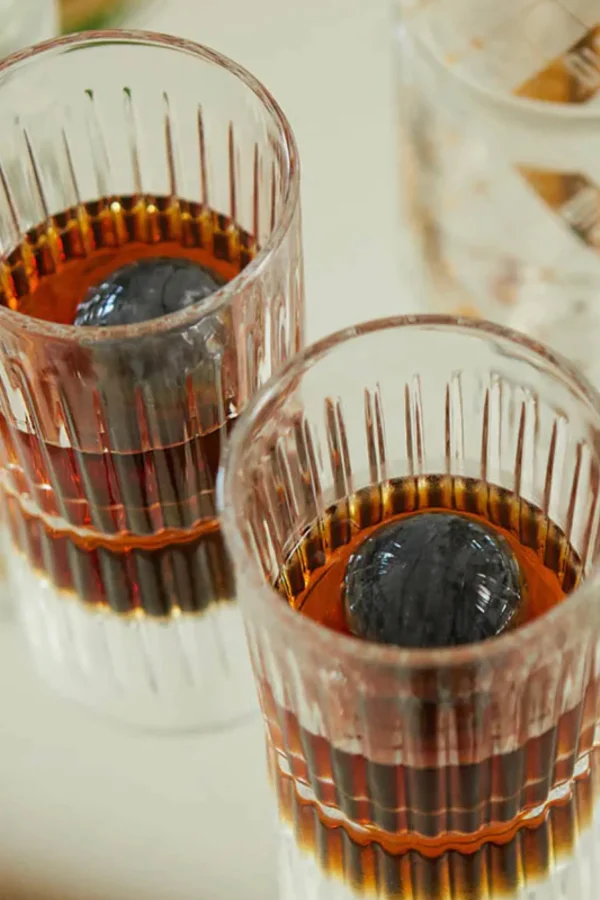 Gifts-GENTLEMEN'S HARDWARE COCKTAIL TUMBLER & WHISKY STONE SET
