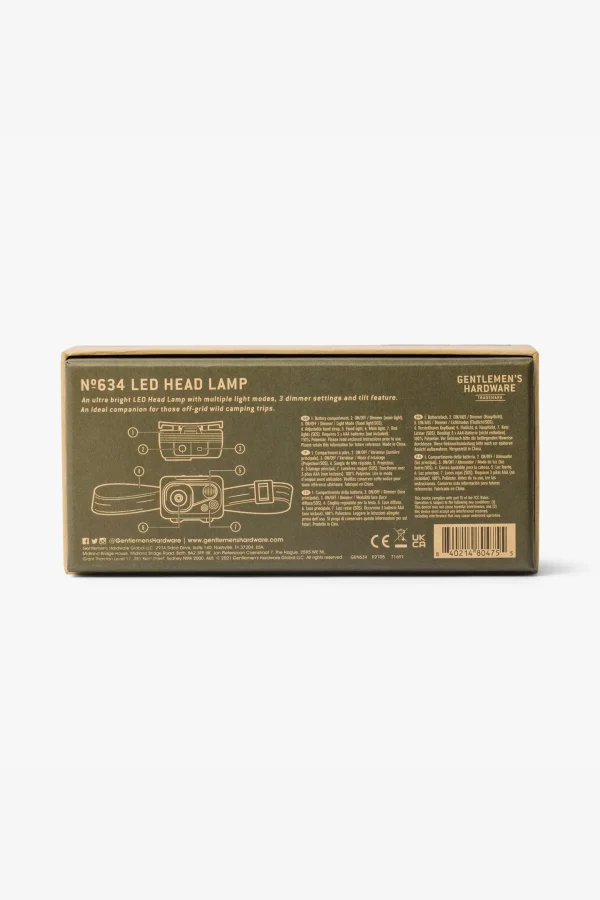 Gifts-GENTLEMEN'S HARDWARE LED HEADLAMP