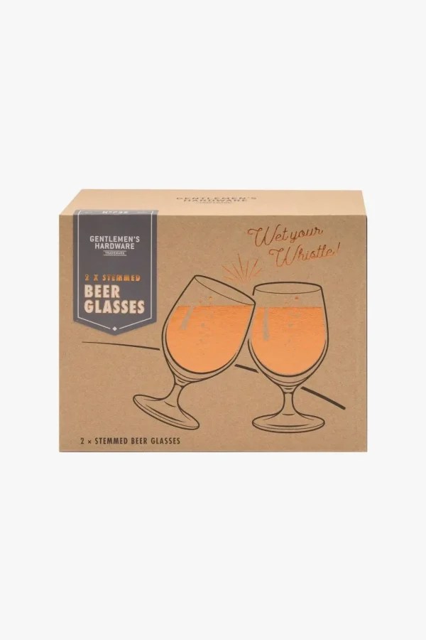 Gifts-GENTLEMEN'S HARDWARE TULIP BEER GLASSES