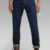 Denim-G-STAR RAW 3301 SLIM JEANS - WORN DEEP MARINE