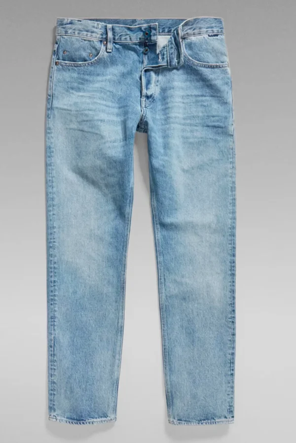 Denim-G-STAR RAW TRIPLE A REGULAR STRAIGHT JEANS - SUN FADED AIRFORCE BLUE
