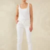 Pants-HAVEN DALTON DENIM PANT WHITE
