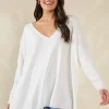 Sweaters & Knitwear-HAVEN FLORENCE KNIT BIANCO