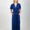 Dresses-HAVEN PORTOFINO FRILL MAXI LARGO