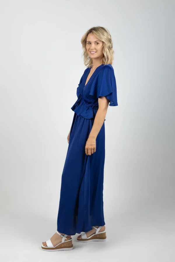 Dresses-HAVEN PORTOFINO FRILL MAXI LARGO