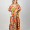 Dresses-HAVEN PORTOFINO TIERED MAXI SPRITZ