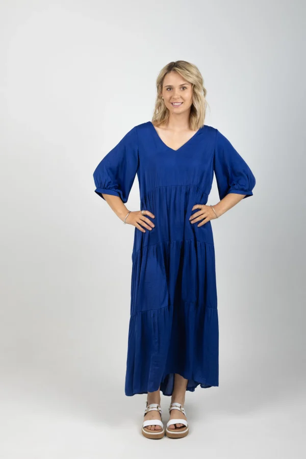 Dresses-HAVEN PORTOFINO TIERED MAXI LARGO