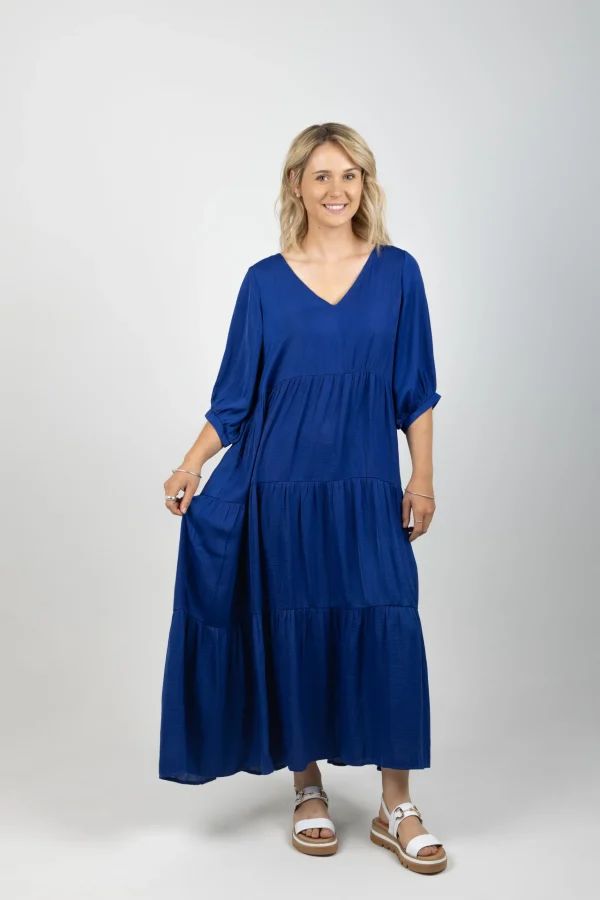 Dresses-HAVEN PORTOFINO TIERED MAXI LARGO