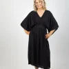 Dresses-HAVEN SUVA BATWING MAXI JET