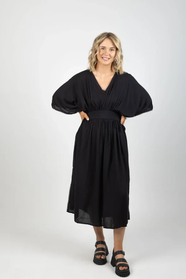 Dresses-HAVEN SUVA BATWING MAXI JET