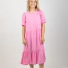 Dresses-HAVEN ZANZIBAR TIERED MAXI PEONY