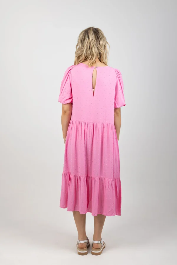 Dresses-HAVEN ZANZIBAR TIERED MAXI PEONY