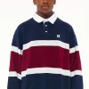 Sweaters & Knitwear-HUFFER 3 BALLER GRAND RUGBY - NAVY