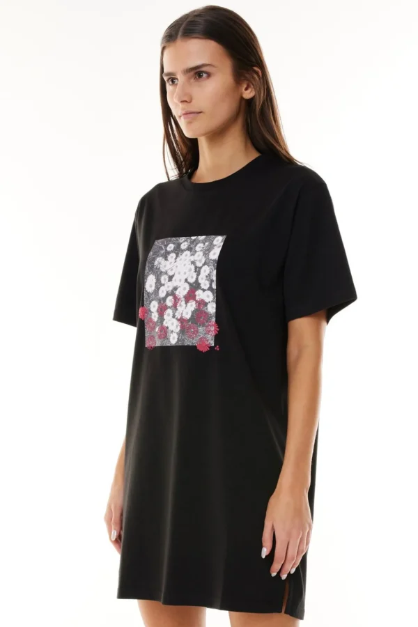 Dresses-HUFFER BELLA TEE DRESS FORAGE