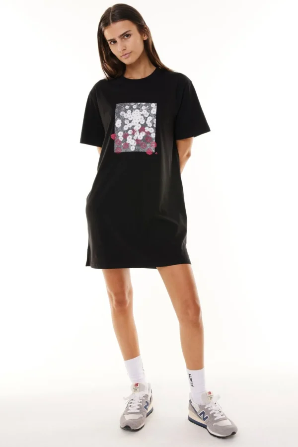 Dresses-HUFFER BELLA TEE DRESS FORAGE