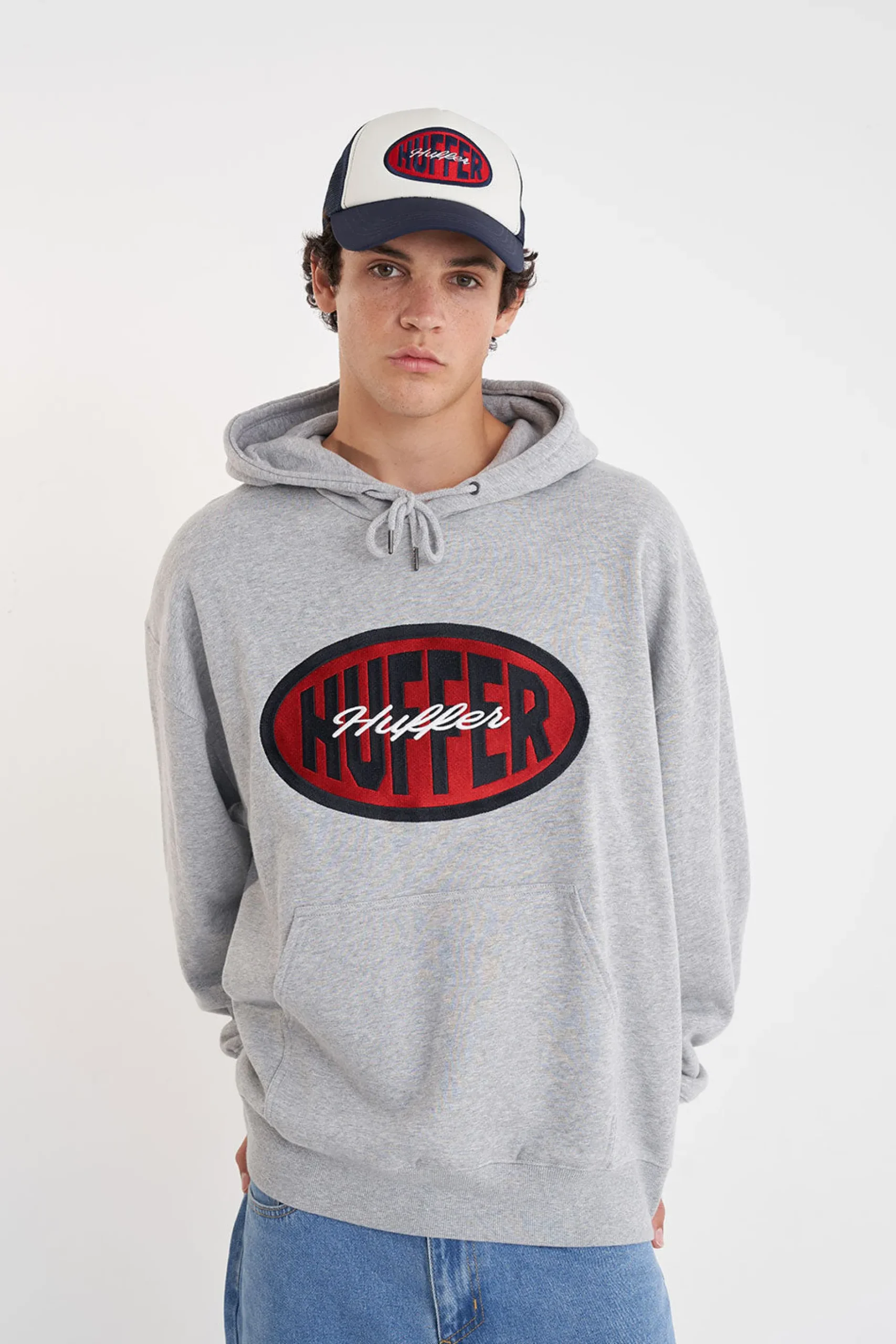huffer_block_hood__finals_0.webp Sweaters & Knitwear-HUFFER BLOCK HOOD 350 FINALS GREY MARLE