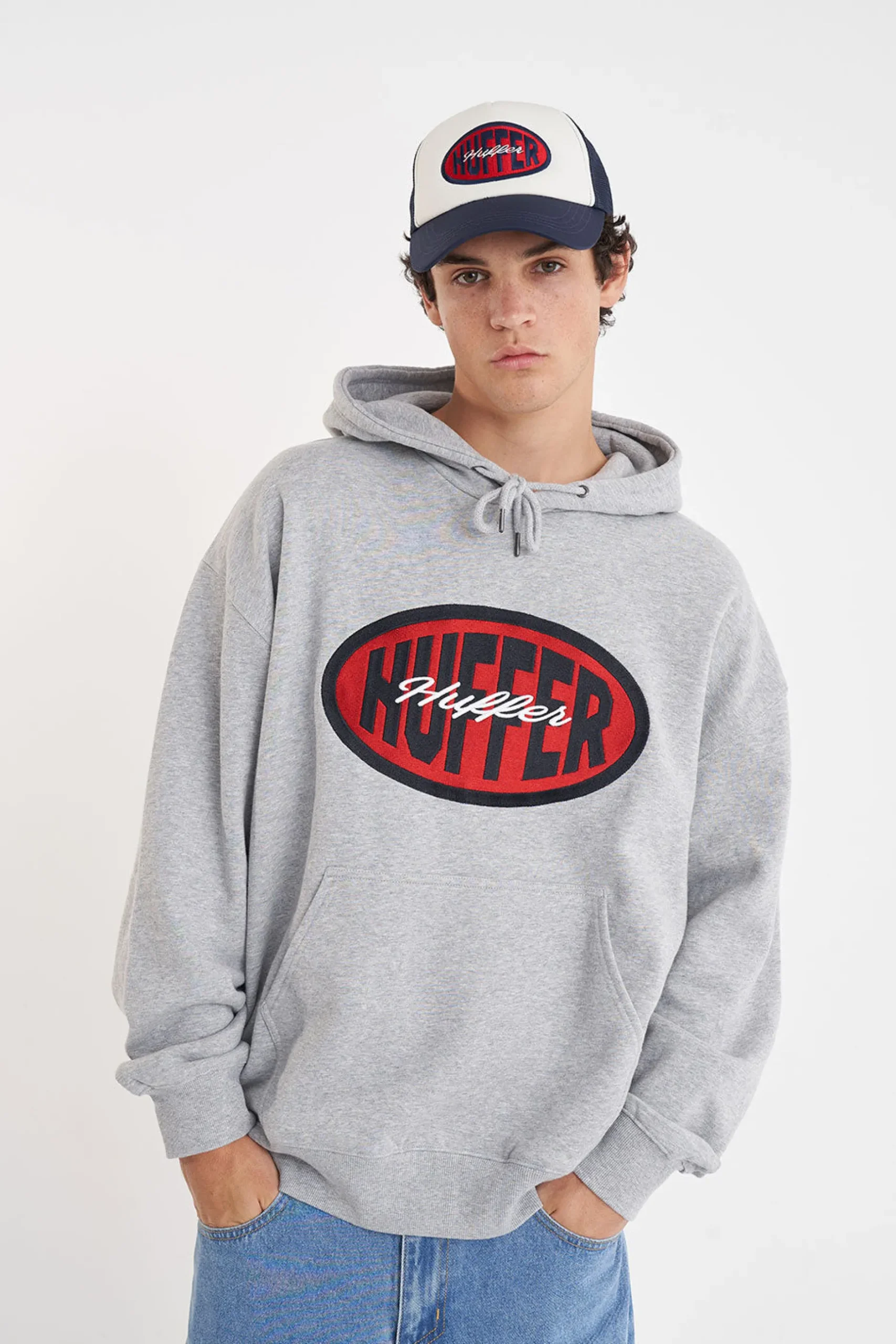 huffer_block_hood__finals_4.webp Sweaters & Knitwear-HUFFER BLOCK HOOD 350 FINALS GREY MARLE