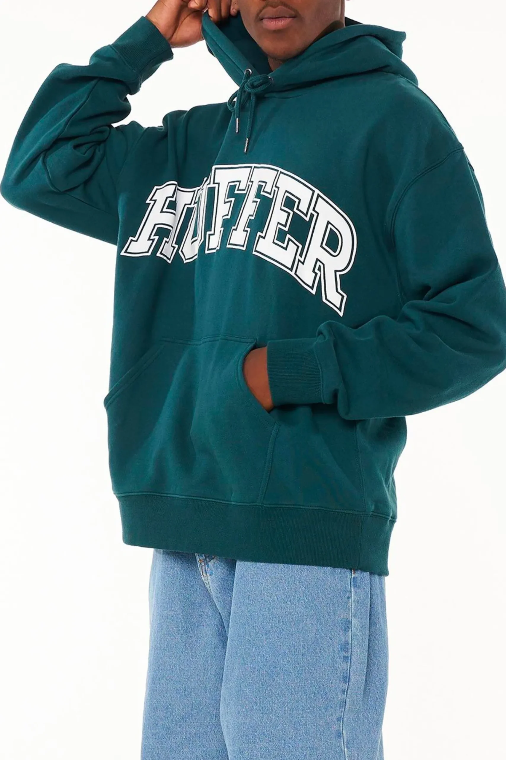 huffer_block_hood_outline_4.webp Sweaters & Knitwear-HUFFER BLOCK HOOD 350/OUTLINED - EMERALD