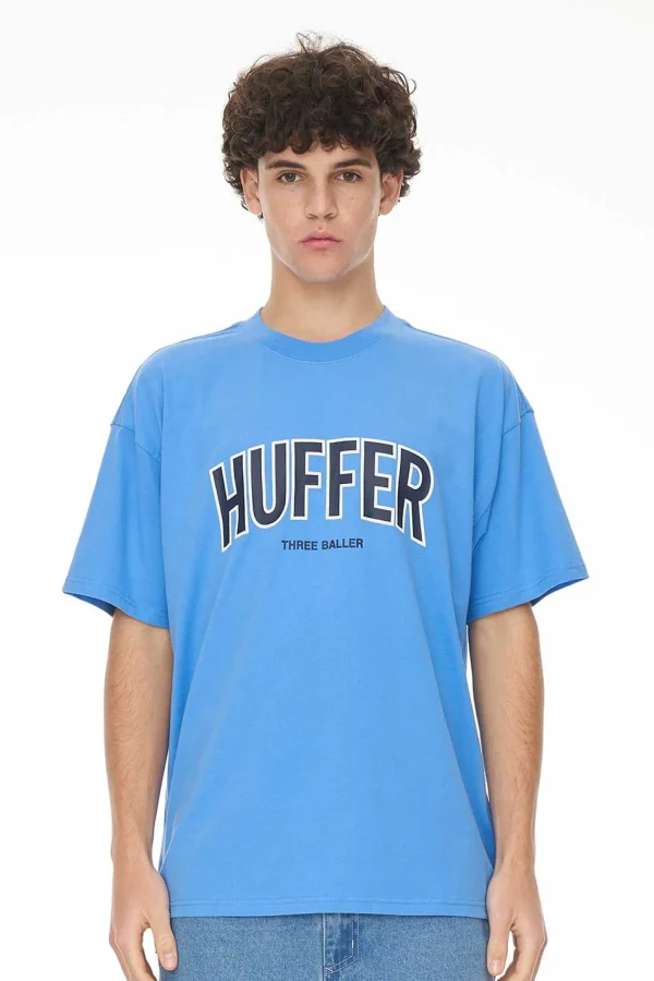 Tees & Tanks-HUFFER BLOCK TEE 220 BOX OUT / SHORE BLUE