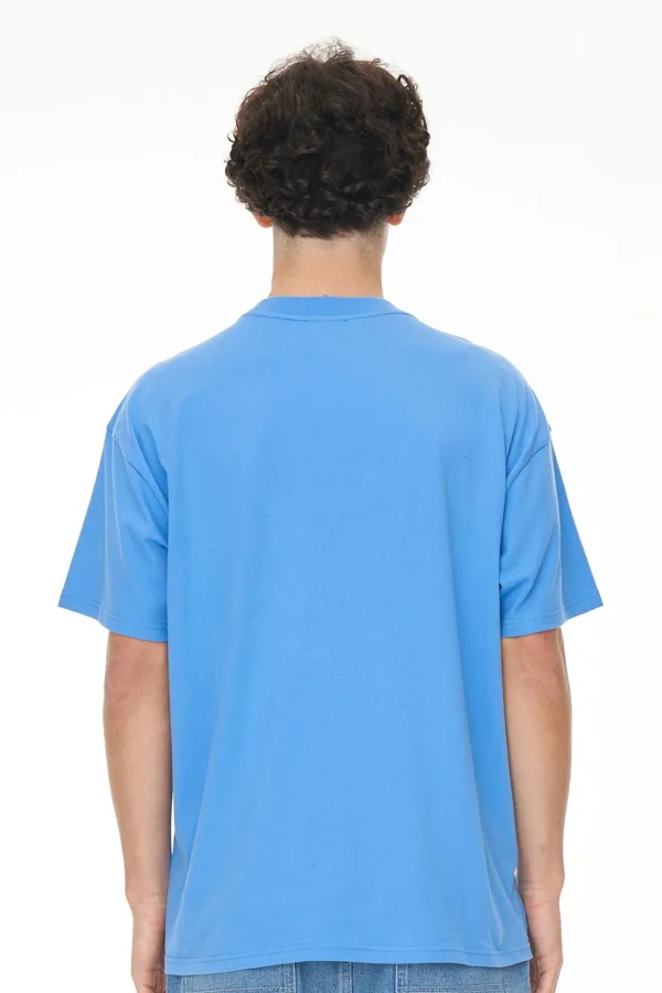 Tees & Tanks-HUFFER BLOCK TEE 220 BOX OUT / SHORE BLUE