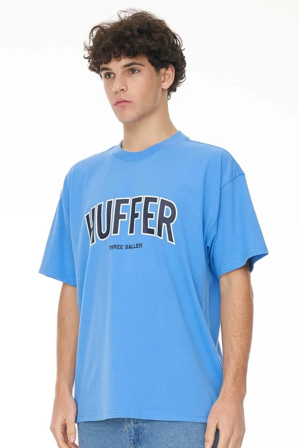 Tees & Tanks-HUFFER BLOCK TEE 220 BOX OUT / SHORE BLUE