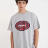 Tees & Tanks-HUFFER BLOCK TEE 220 FINALS GREY MARLE