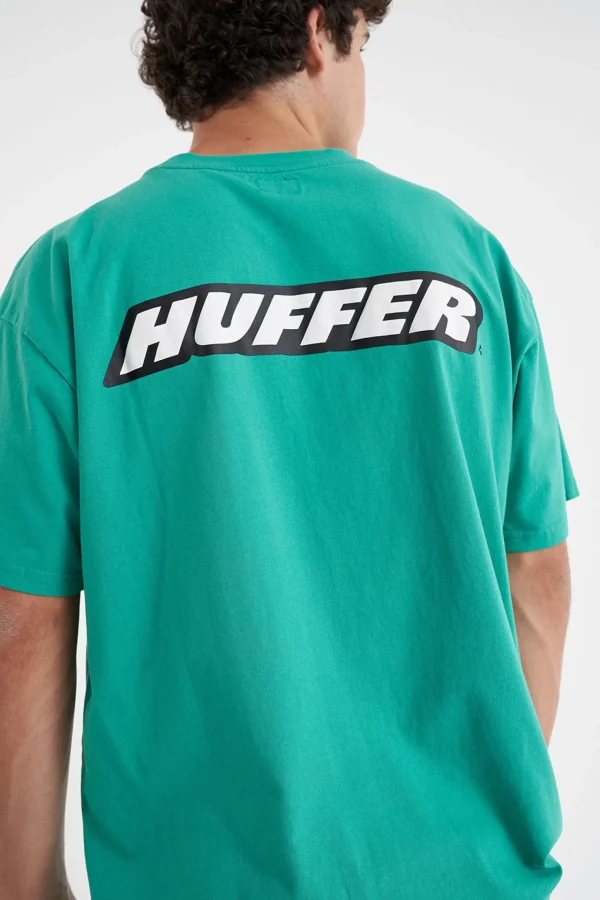 Tees & Tanks-HUFFER BLOCK TEE 220 SLANTED CLOVER