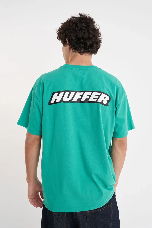 Tees & Tanks-HUFFER BLOCK TEE 220 SLANTED CLOVER