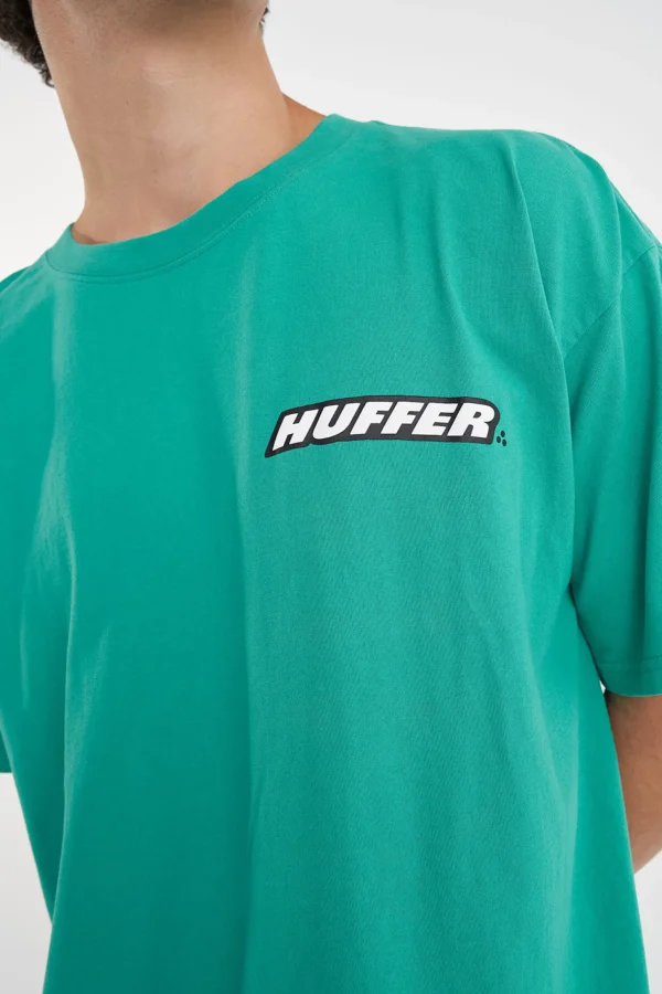 Tees & Tanks-HUFFER BLOCK TEE 220 SLANTED CLOVER