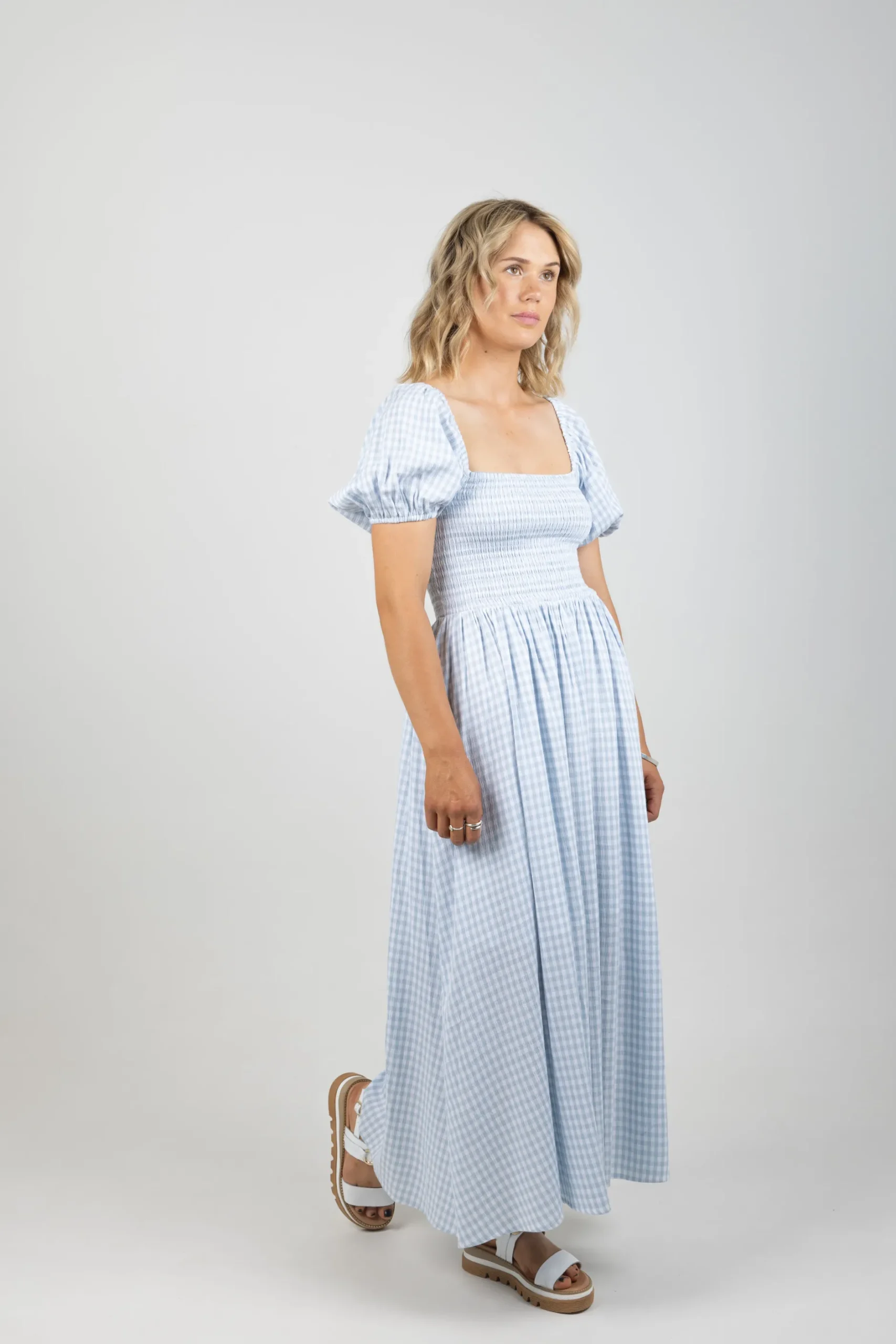 huffer_celine_lover_midi__5.webp Dresses-HUFFER CELINE LOVER MIDI DRESS BLUE/WHITE