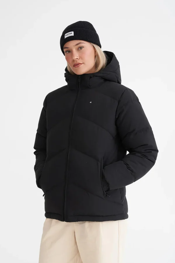 Coats & Jackets-HUFFER DOWN WMNS CLASSIC DOWN JKT BLACK