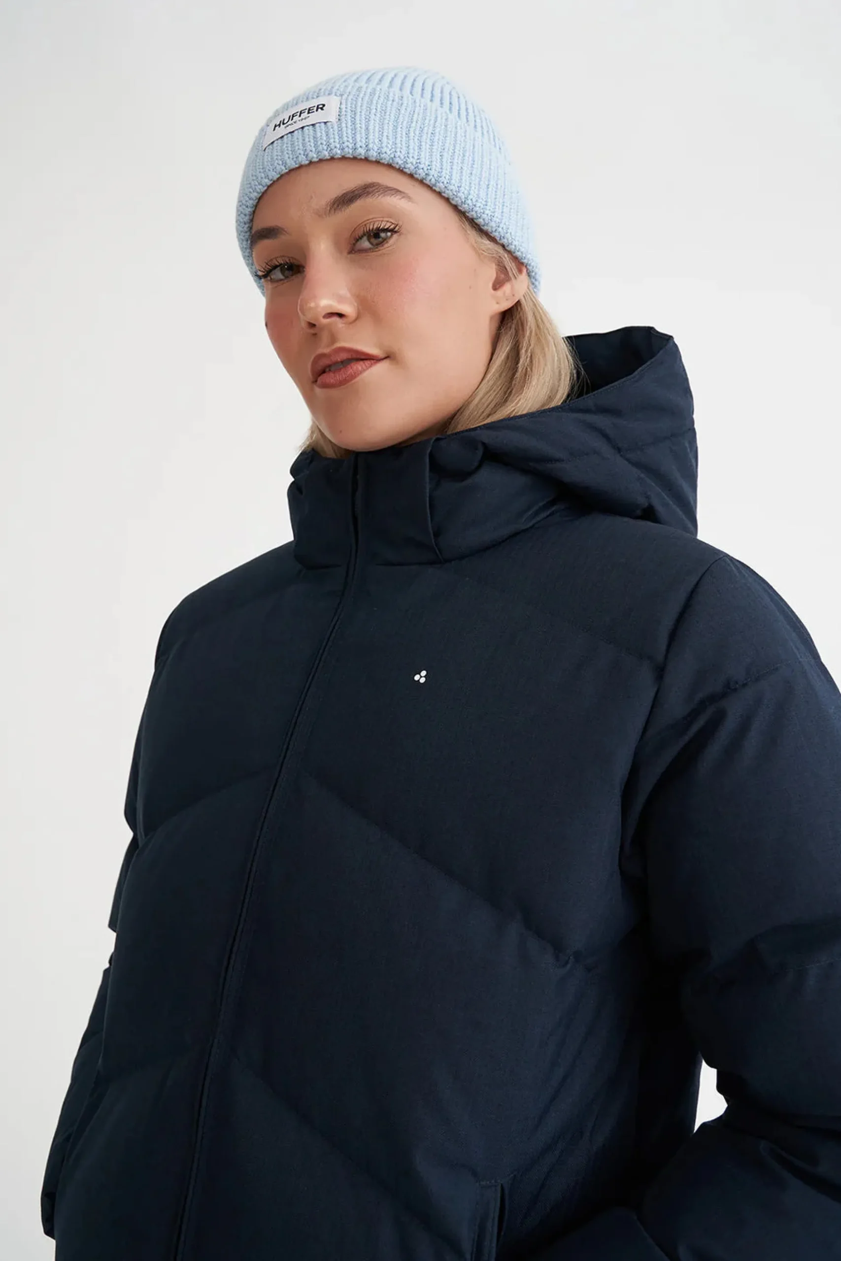 huffer_down_wmns_classic__3-2.webp Coats & Jackets-HUFFER DOWN WMNS CLASSIC DOWN JKT HRGBONE NAVY