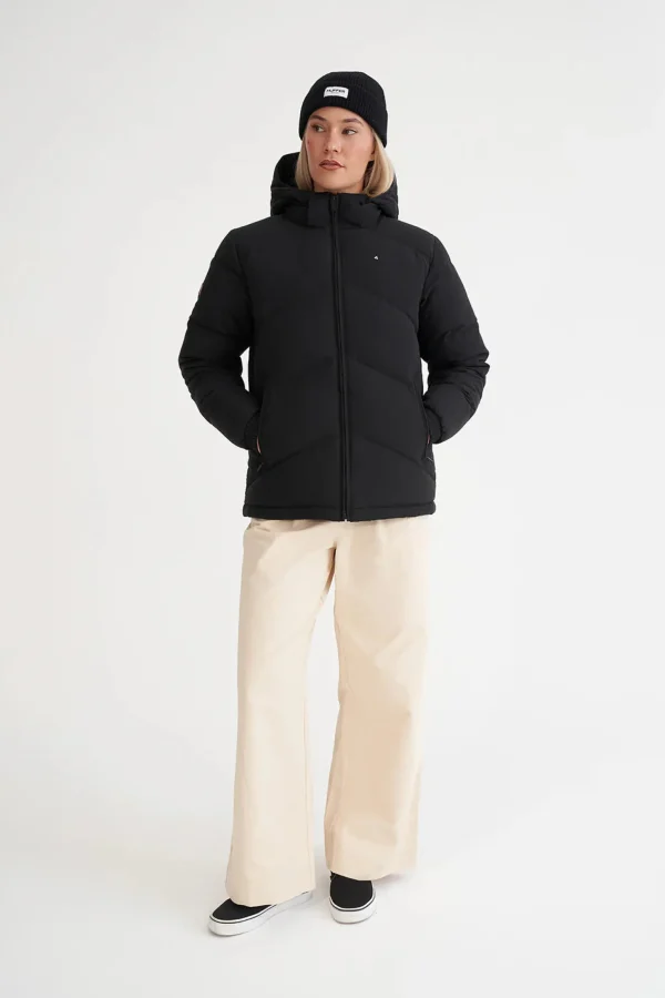 Coats & Jackets-HUFFER DOWN WMNS CLASSIC DOWN JKT BLACK
