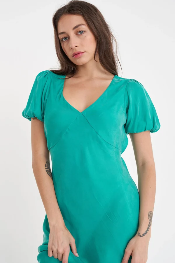 Dresses-HUFFER GABI MIDI DRESS CLOVER