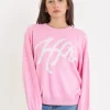 Sweaters & Knitwear-HUFFER GIRLFRIEND INTARSIA KNIT BON BON