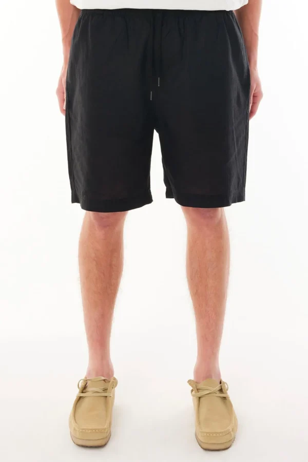 Shorts-HUFFER LIN-IN RELAX SHORT BLACK
