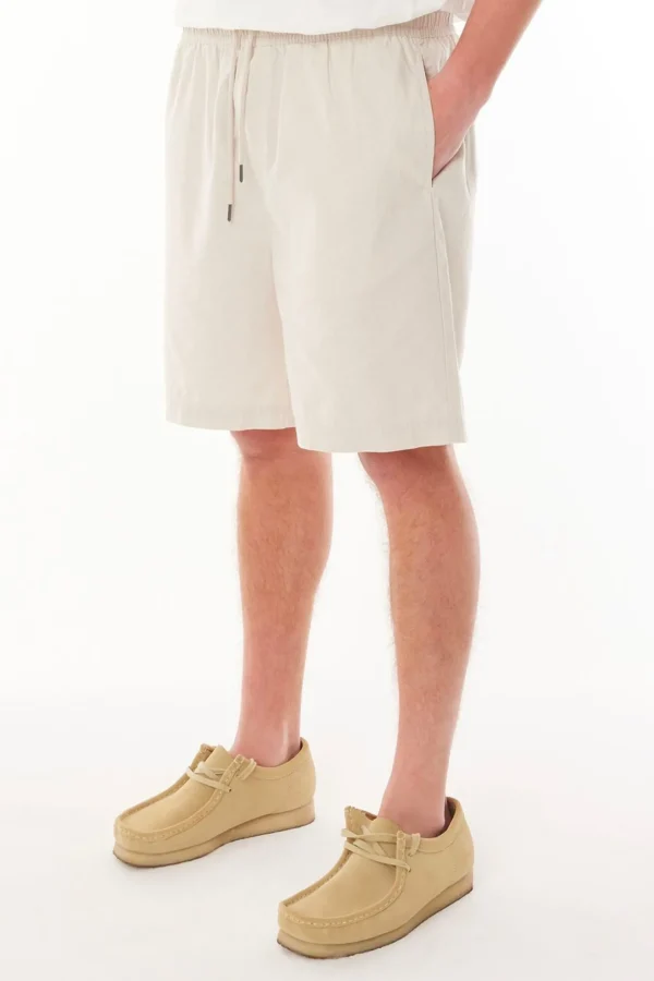 Shorts-HUFFER LIN-IN RELAX SHORT - NATURAL