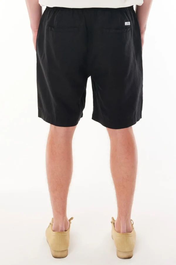 Shorts-HUFFER LIN-IN RELAX SHORT BLACK