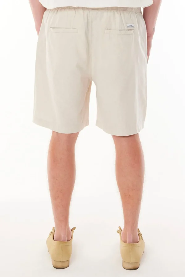 Shorts-HUFFER LIN-IN RELAX SHORT - NATURAL