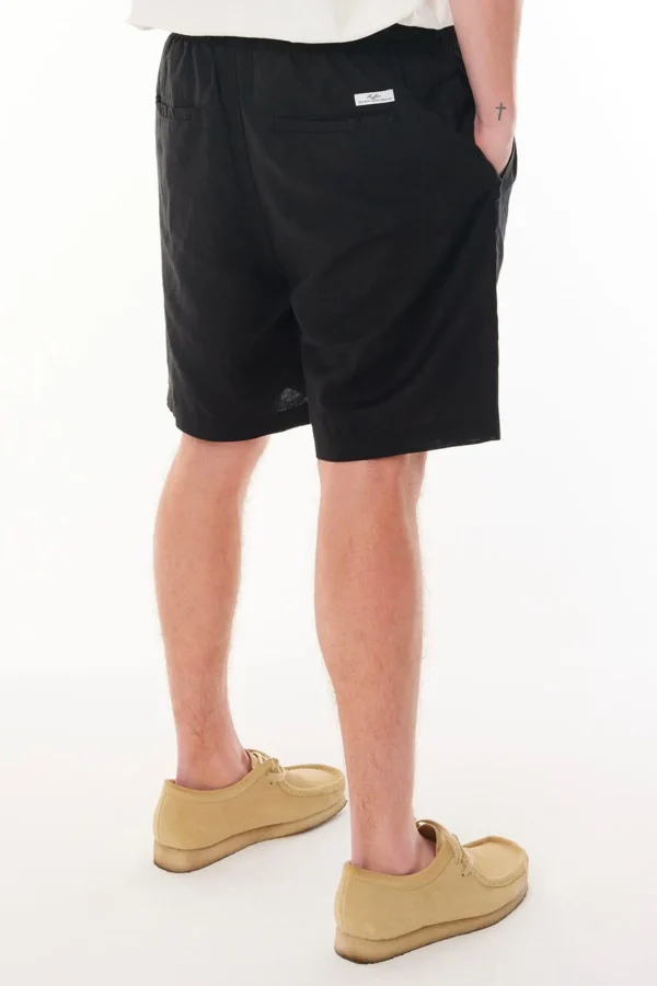 Shorts-HUFFER LIN-IN RELAX SHORT BLACK