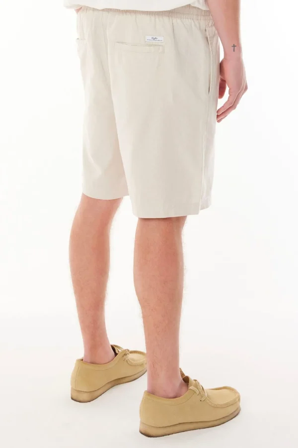 Shorts-HUFFER LIN-IN RELAX SHORT - NATURAL