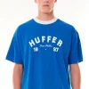 Tees & Tanks-HUFFER MENS BOX FREE TEE/3B - ACRID BLUE