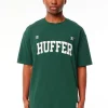 Tees & Tanks-HUFFER MENS FREE TEE/U OF H - EVERGREEN